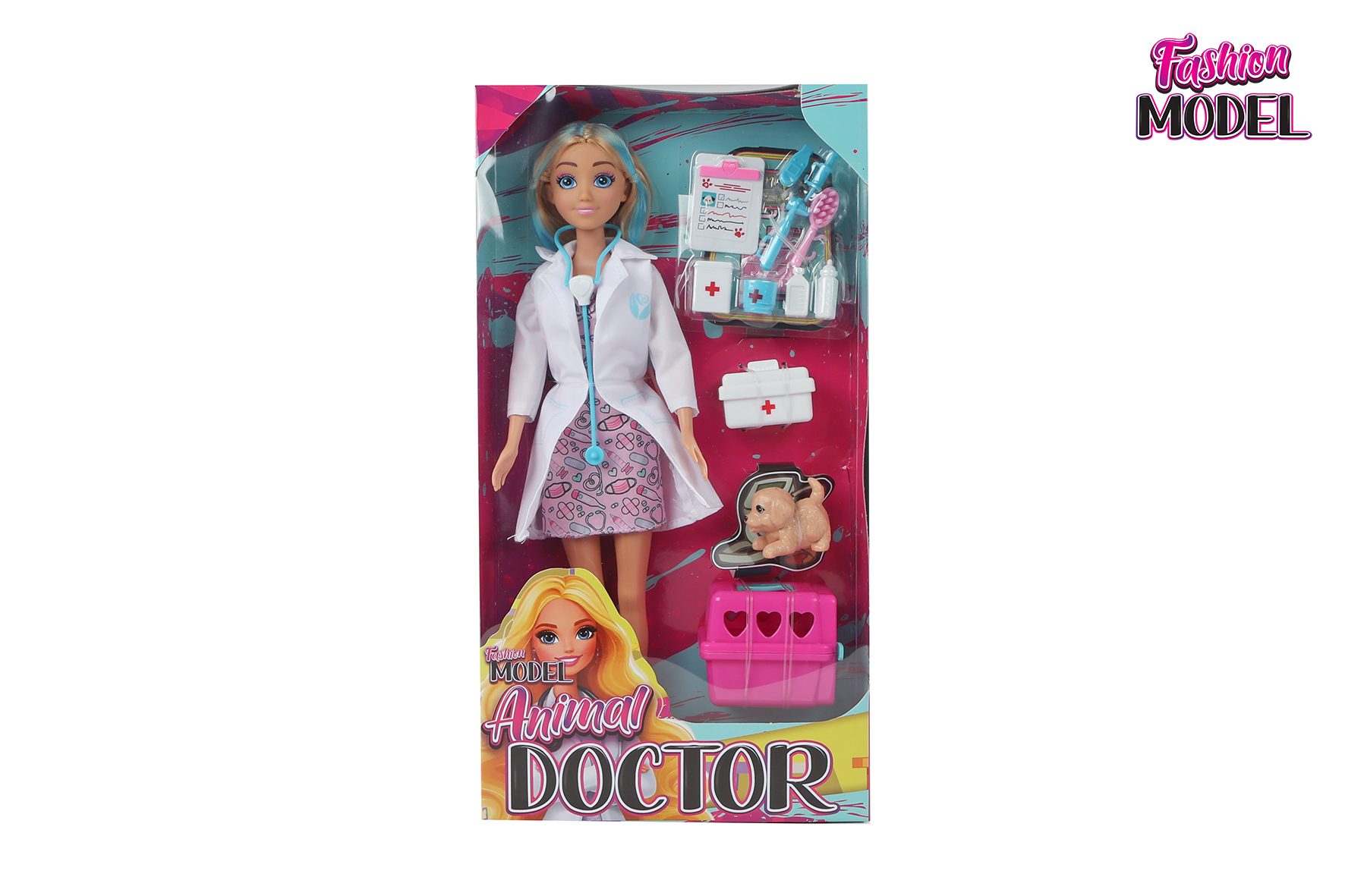 FASHION MODEL DIERENARTS MET HONDJE 29CM - 8713219587423 - 0010554705