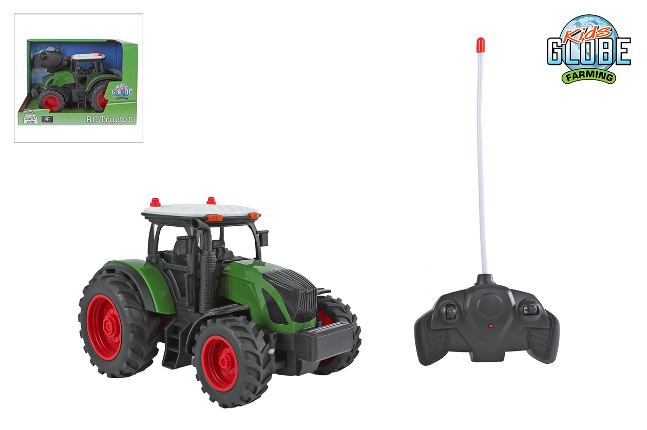 KIDS GLOBE TRACTOR RC 2.4GHZ 20CM - 8713219599518 - 0010554979