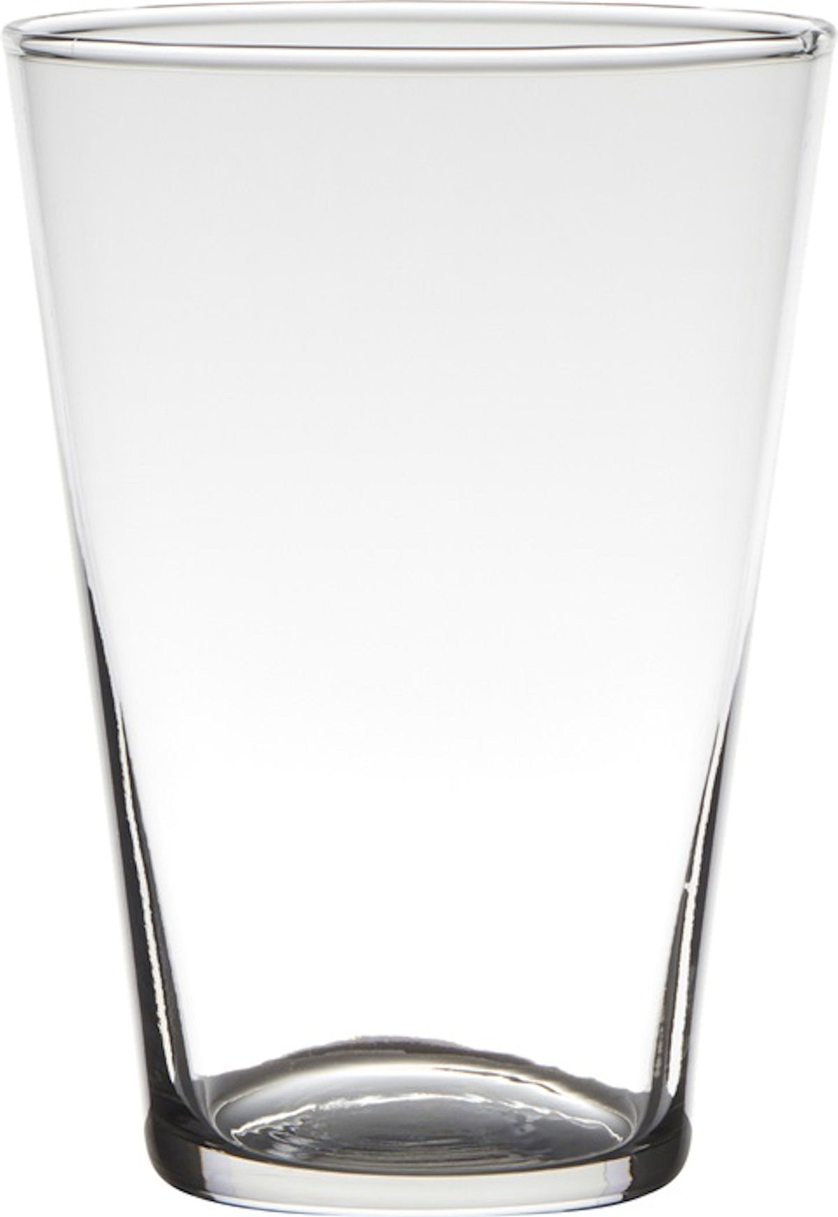 GLAZEN VAAS CONICAL 20CM HOOG - 8713368192479 - 513520