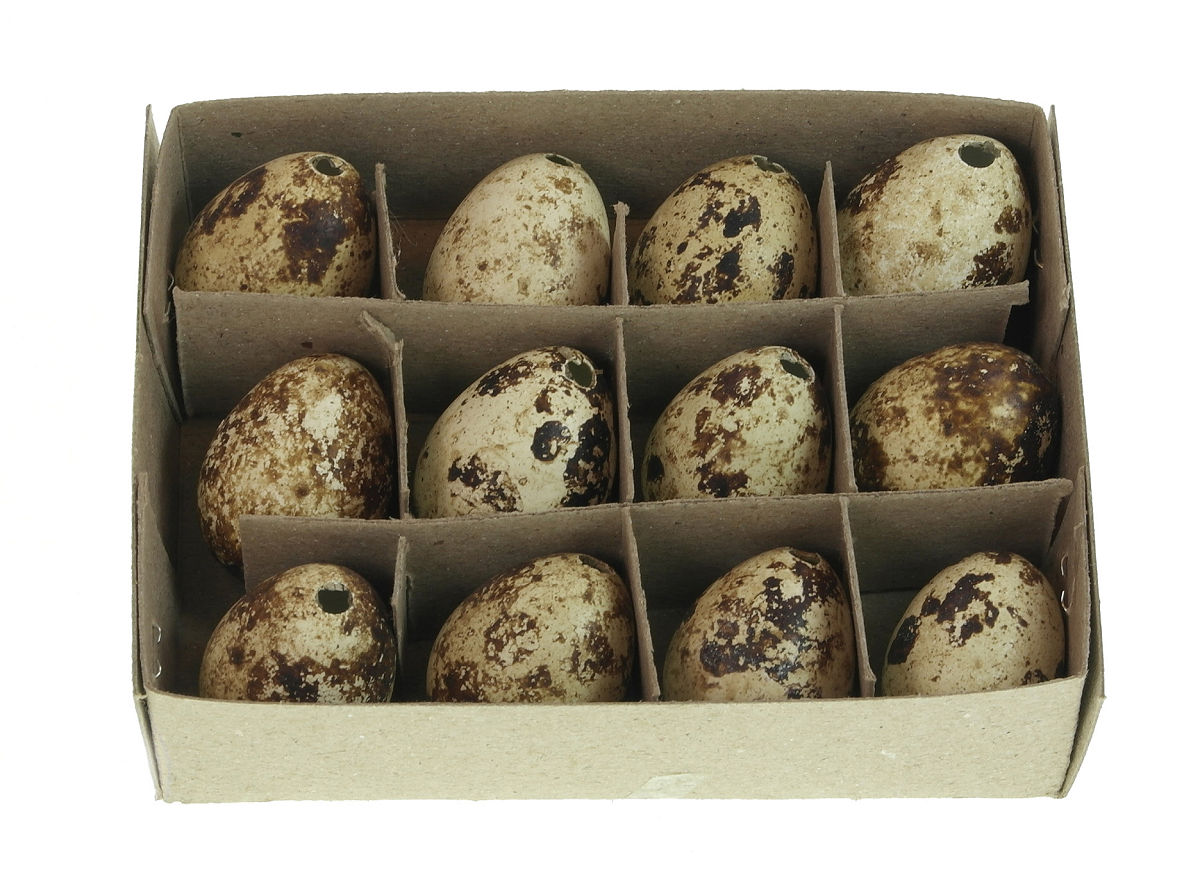 KWARTELEIEREN 3 CM 12 STUKS IN DOOS - 8713619364853 - 501412