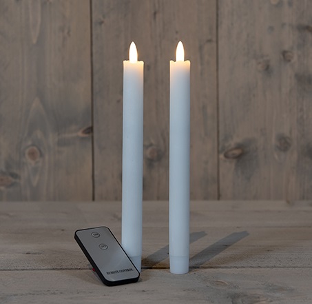 LED DINERKAARS WIT 23CM+AFSTANDSBEDIENIN - 8713619412080 - 530446