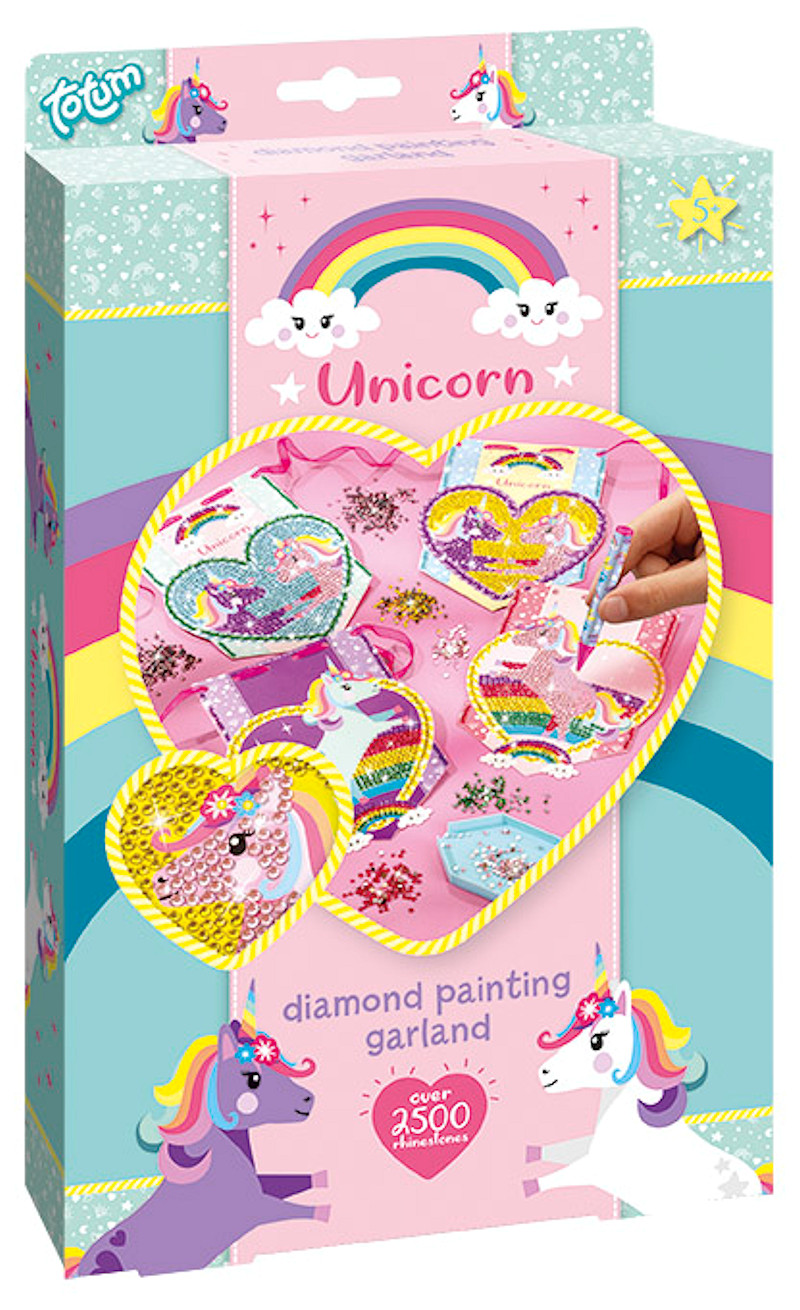 TOTUM UNICORN DIAMAND PAINTING - 8714274071056 - 505513