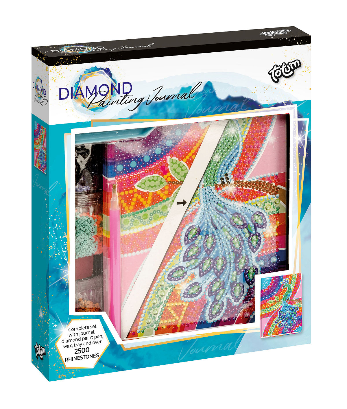 DAGBOEK DIAMOND PAINT PAUW  TOTUM - 8714274079762 - 530005