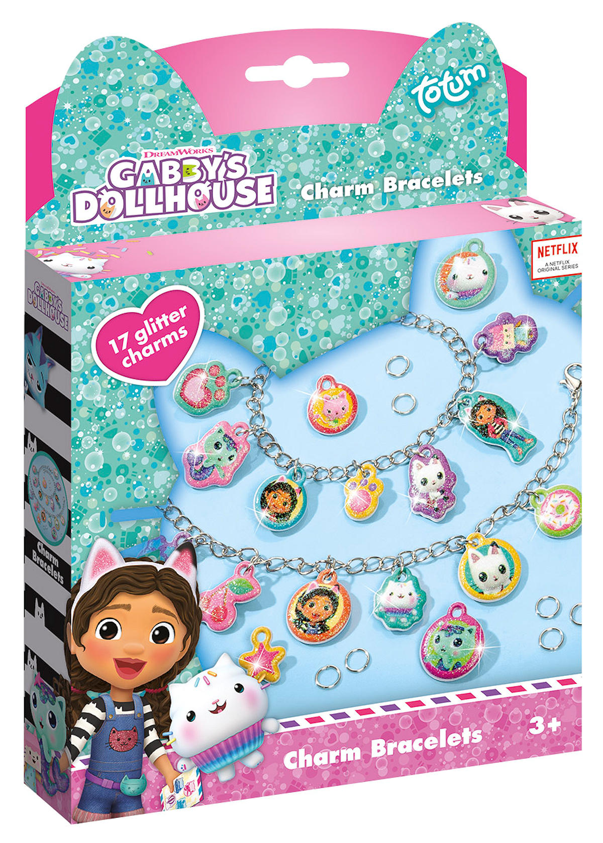 TOTUM GABBYS DOLLHOUSE GLITTER ARMBANDEN - 8714274420304 - 533304