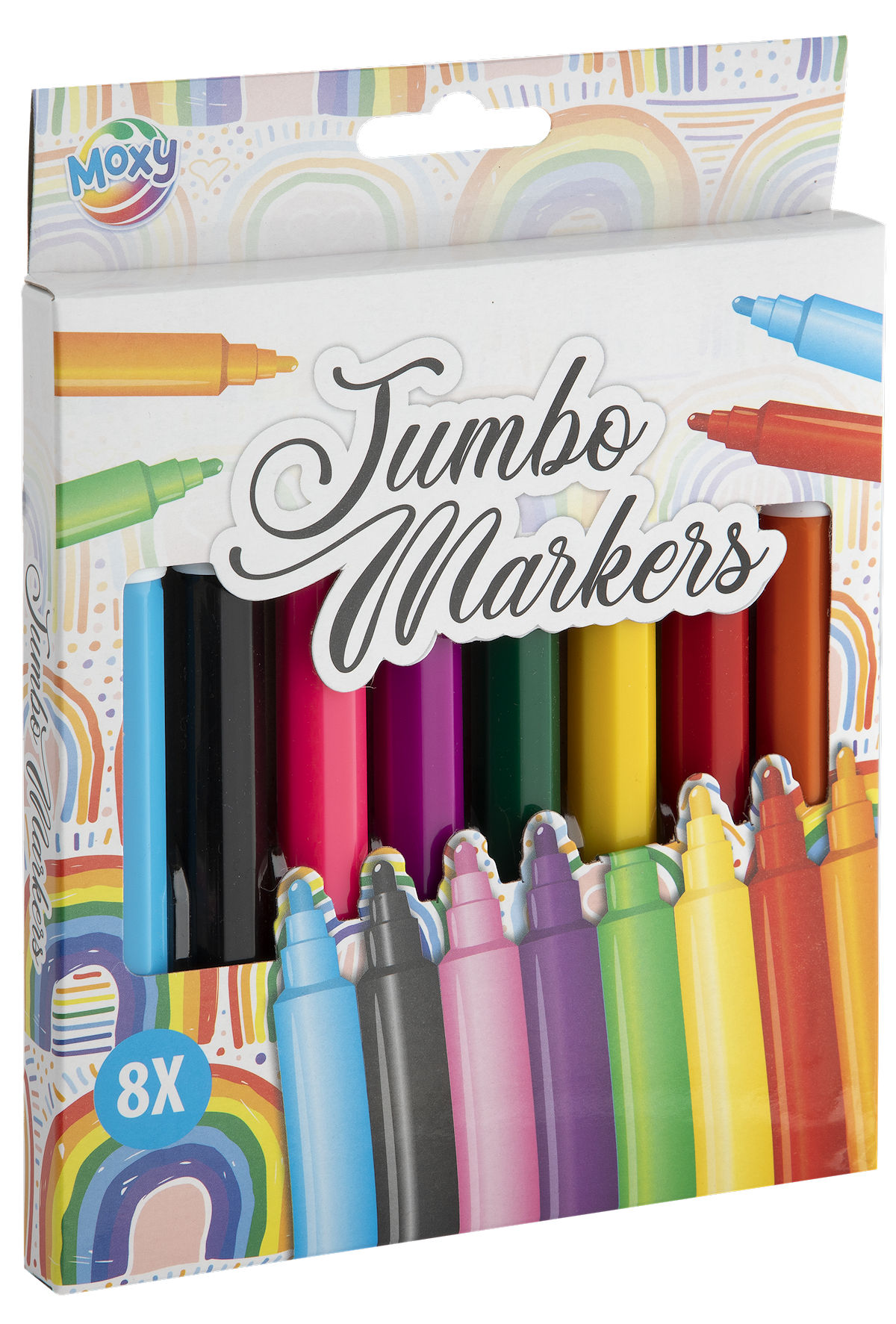 MOXY JUMBO VILTSTIFTEN 8 STUKS - 8715427088143 - 533847