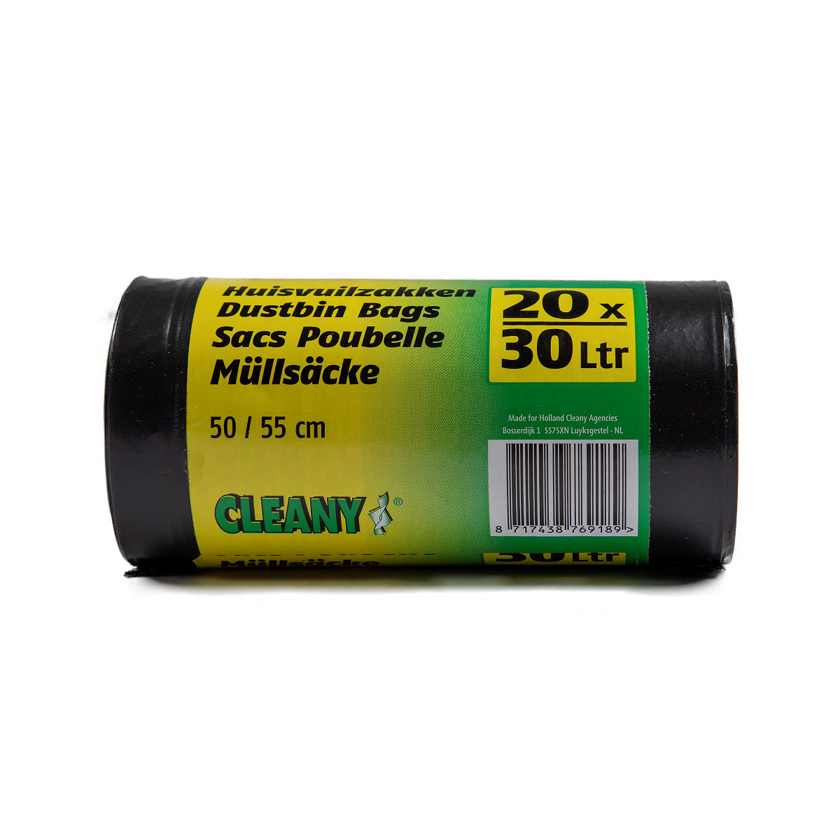 CLEANY AFVALZAK 30 LITER 20 STUKS - 8717438769189 - 531156