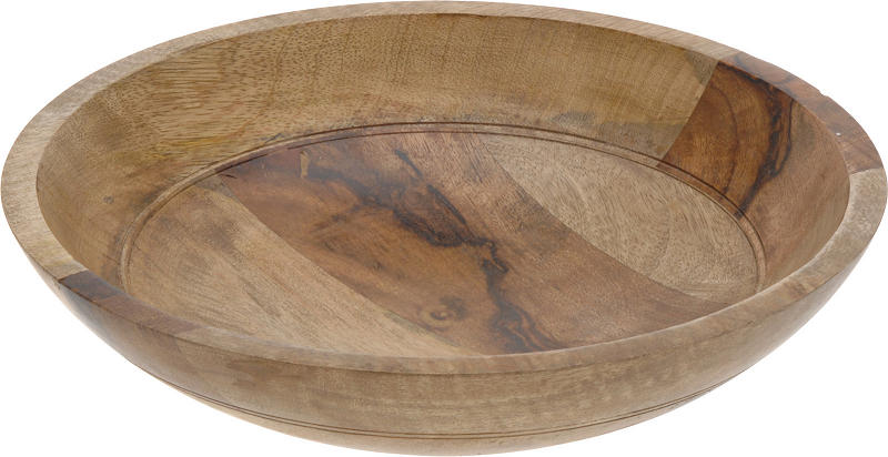 SCHAAL MANGO HOUT 30 CM - 8718158933591 - 494897