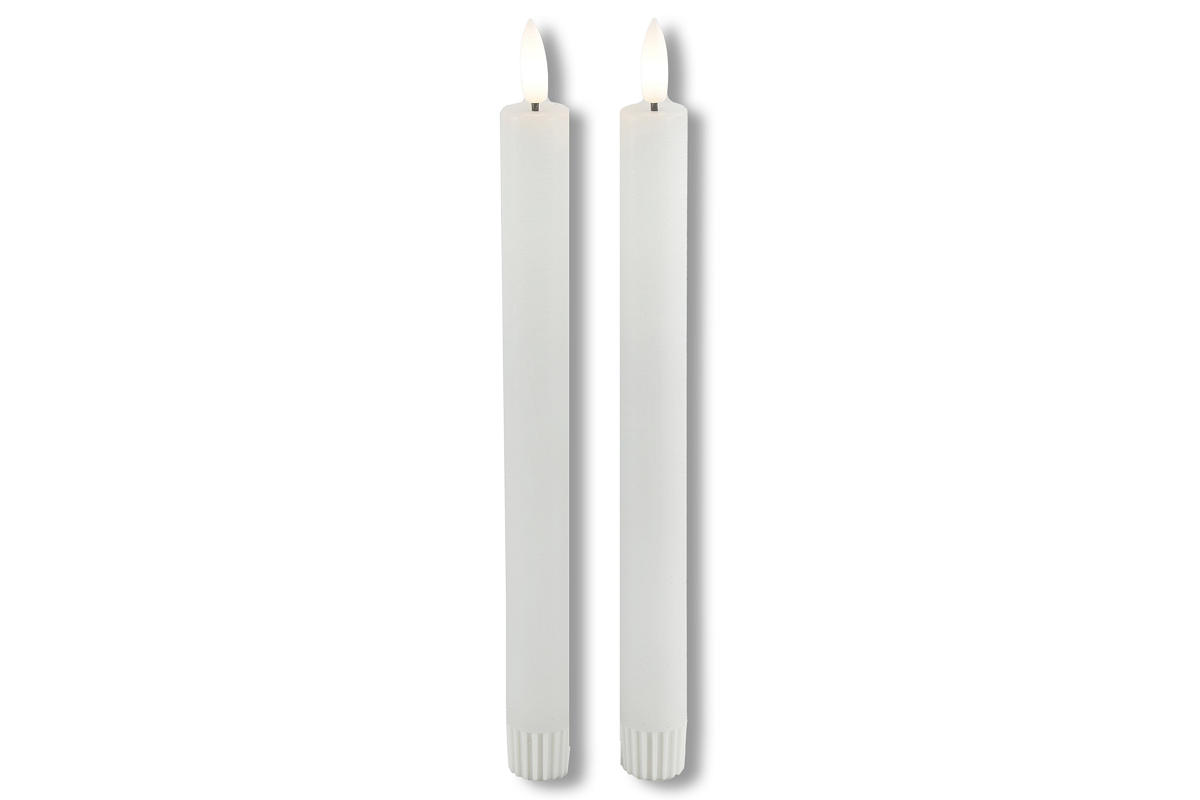 LED DINERKAARS WIT L 24CM 2 STUKS - 8718317969317 - 0010538719