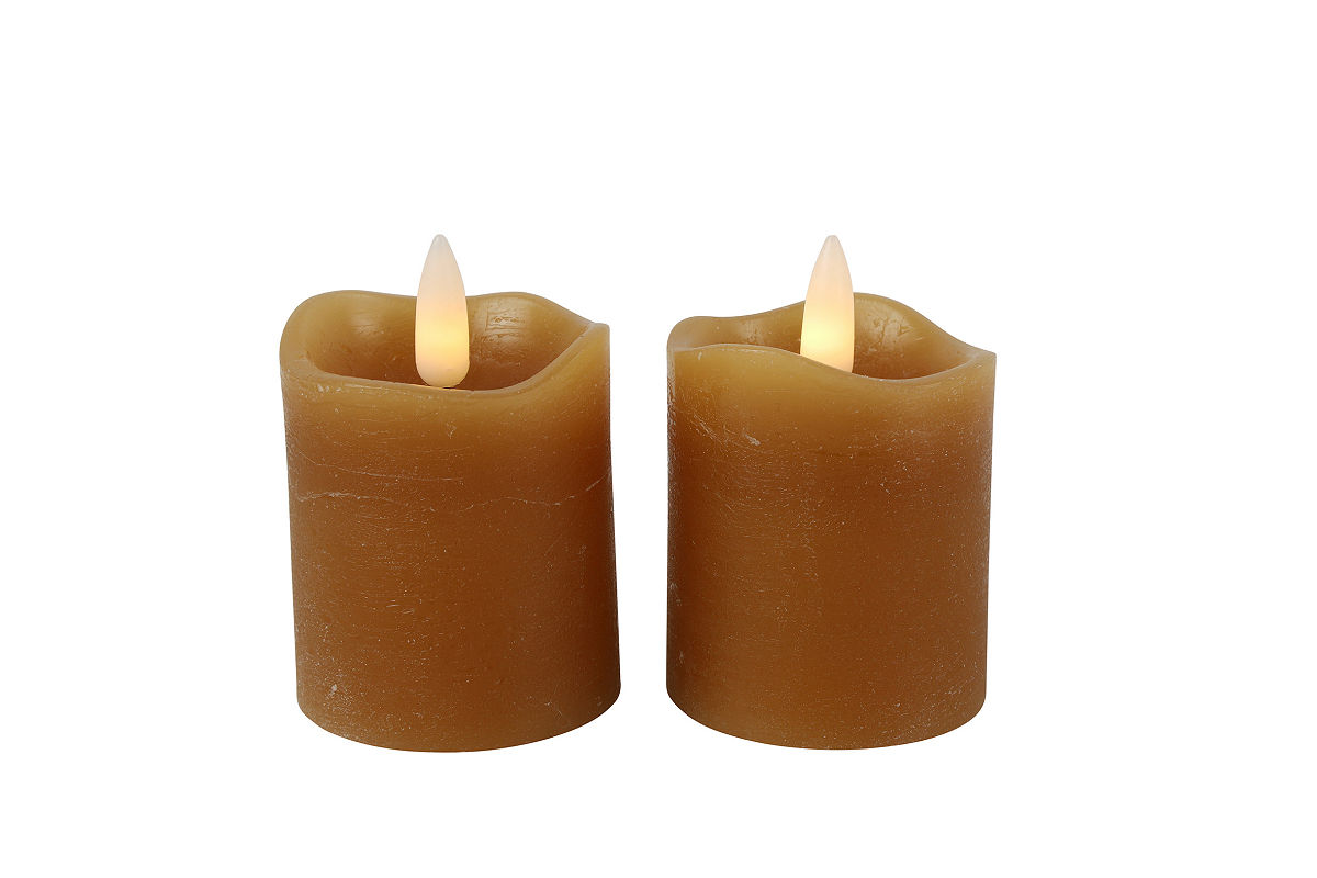 LED STOMPKAARS AMBER  5 X7 CM 2 STUK - 8718318018861 - 0010538565