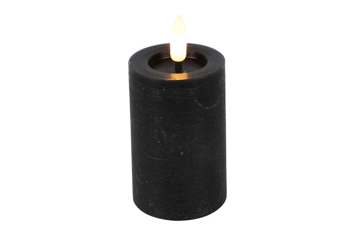 LED STOMPKAARS ZWART &Oslash; 5 CM 7&frac12; CM HG - 8718318122001 - 0010538847