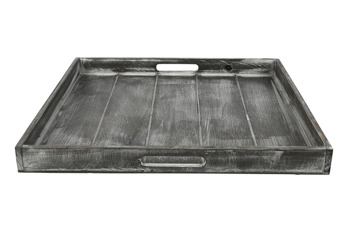 DIENBLAD VIERKANT CLAUDINA 50CM GREY WAS - 8718318133366 - 515982