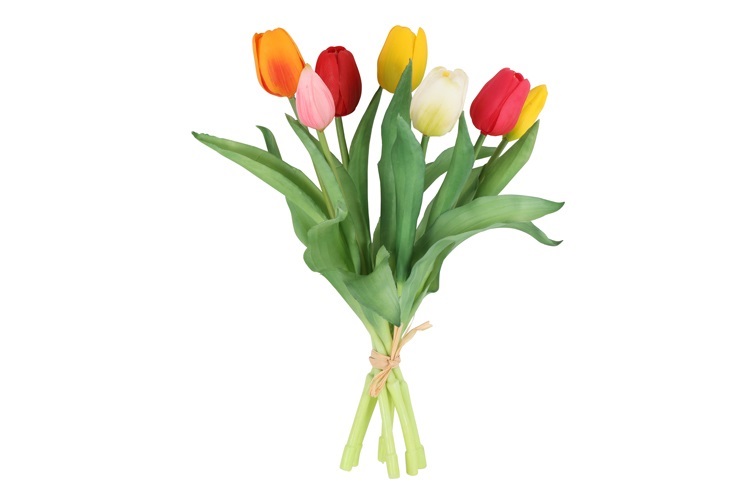 KUNSTBLOEMEN TULPEN BOEKET MIX - 8718318216830 - 537399