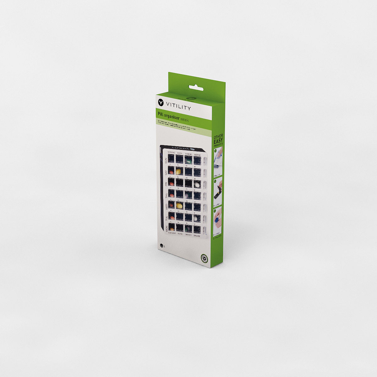 VITILITY MEDICIJNCASSETTE WEEK - 8718885917062 - 498484