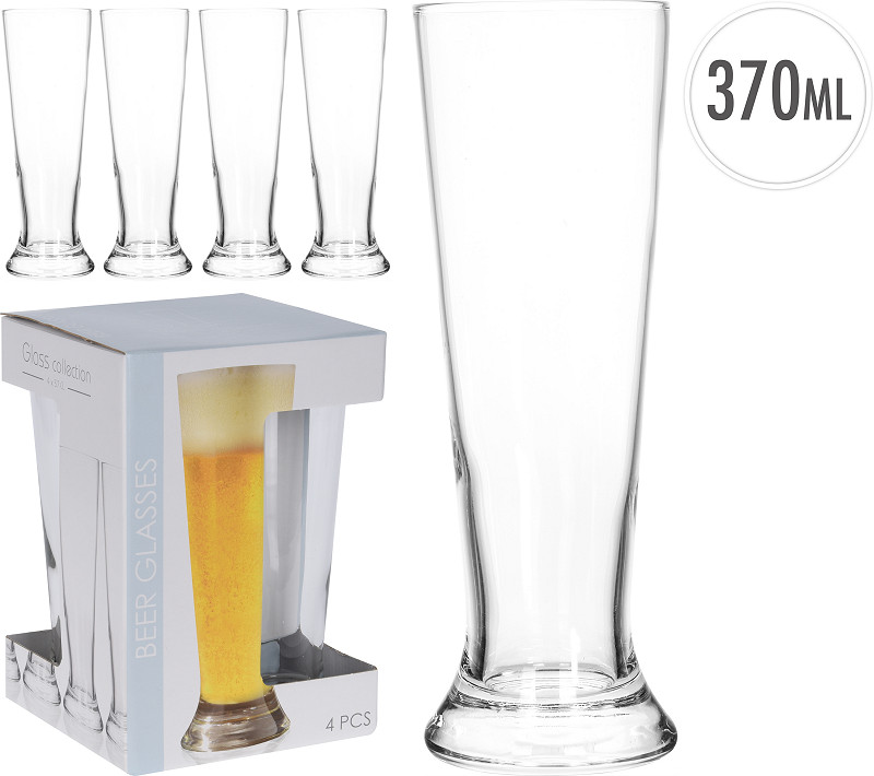 BIERGLAS 37CL SET VAN 4 STUKS - 8719202455878 - 501261