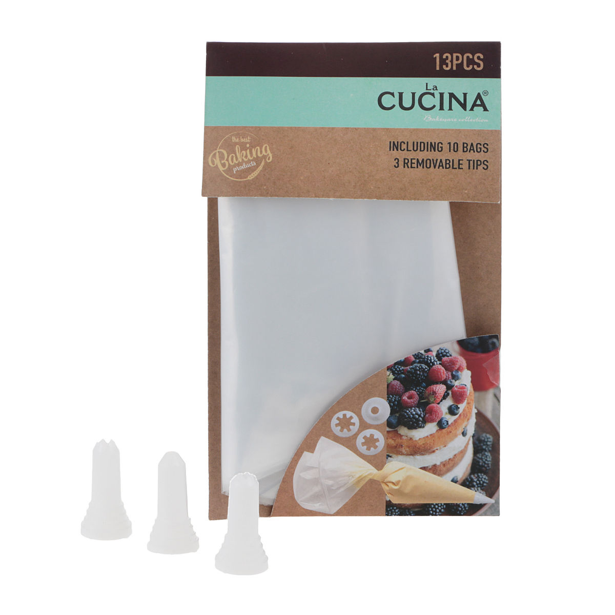 SLAGROOMSPUITSET 10 ZAKKEN - 8719202503791 - 510681