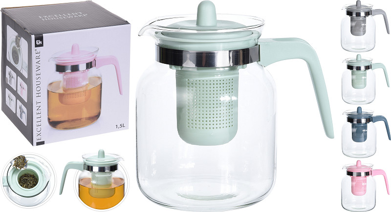 THEEPOT GLAS 1,5 LITER - 8719202617122 - 500965