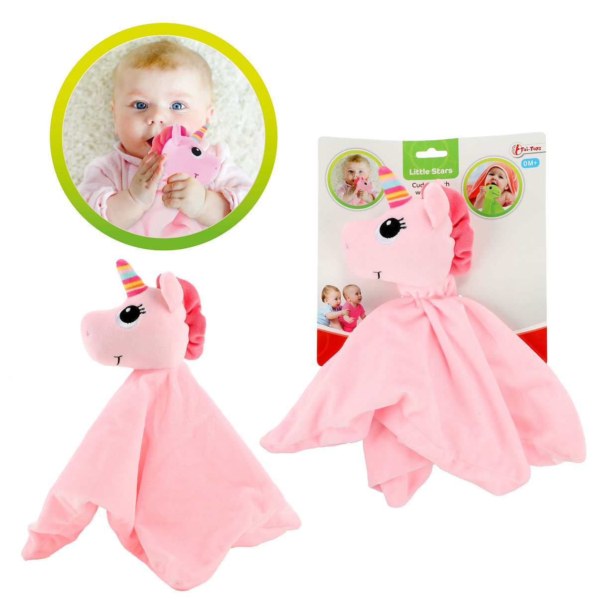 BABY KNISPERDOEK RAMMELAAR EENHOORN - 8719905721324 - 529988