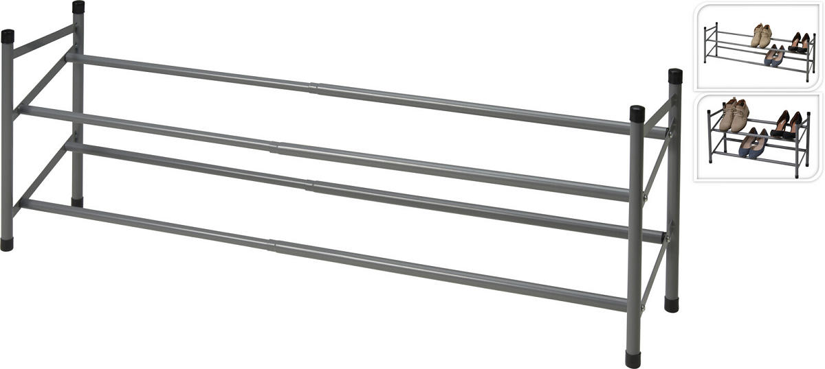 SCHOENENREK RVS 2 LAAGS UITSCHUIFBAAR - 8719987092657 - 507751