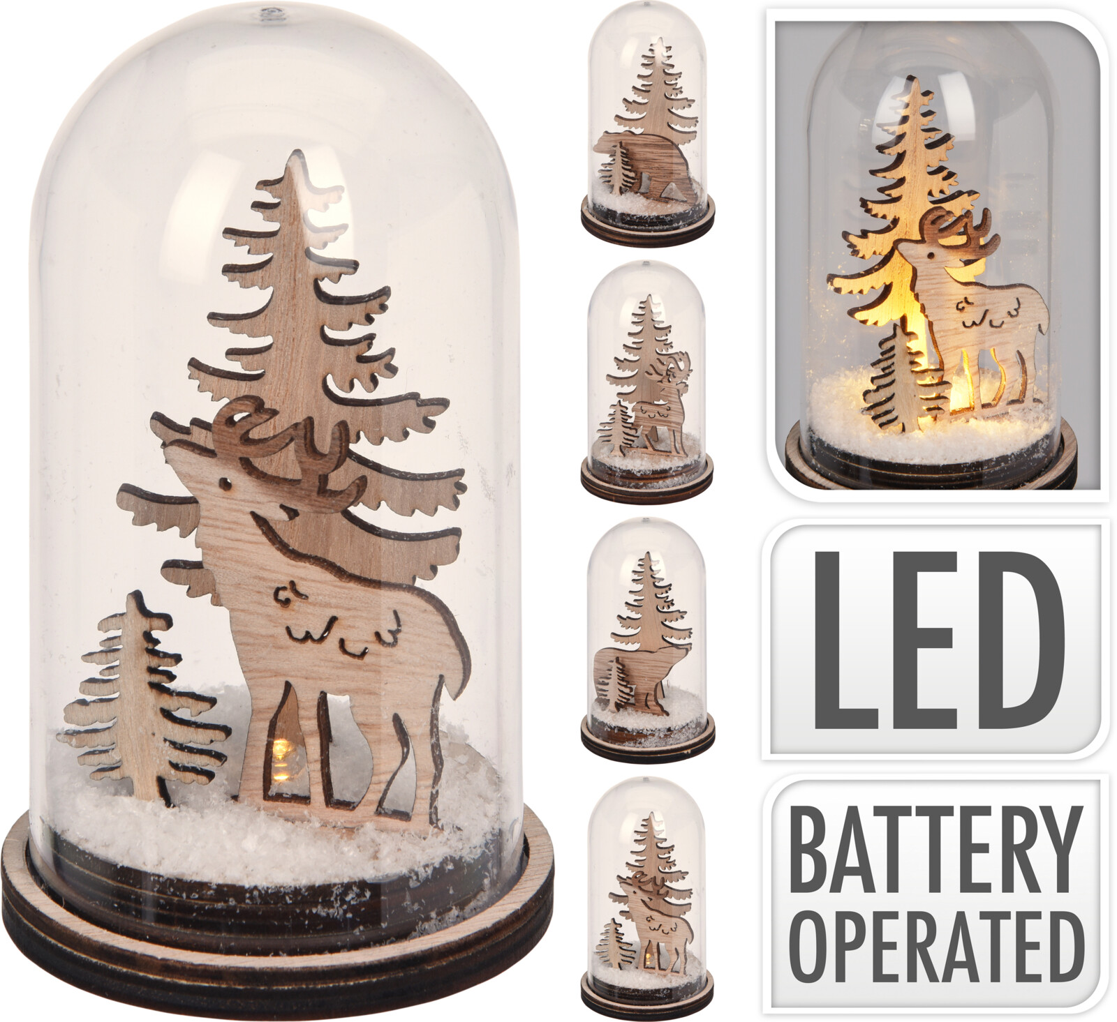 VERLICHTING LED TAFEREEL IN STOLP ASSORT - 8719987713576 - 019642