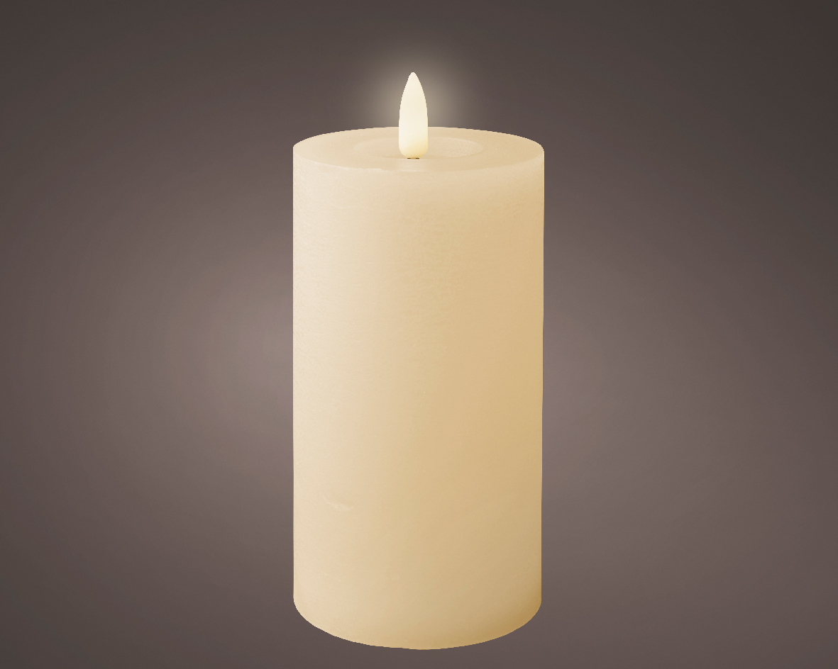 LED KAARS RUSTIEK IVOOR 15 CM INCL TIMER - 8720194670231 - 520833