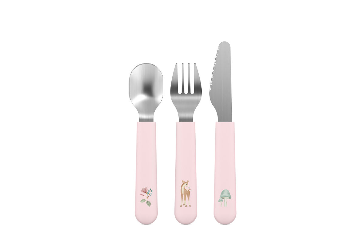 KINDERBESTEKSET MIO 3-DELIG FOREST FRIEN - 8720294049067 - 0010538943