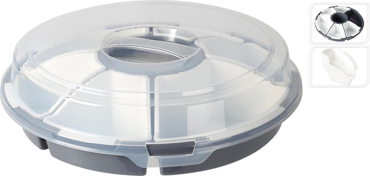 SERVEERSET MET DEKSEL 33X9 CM - 8720573426466 - 530090