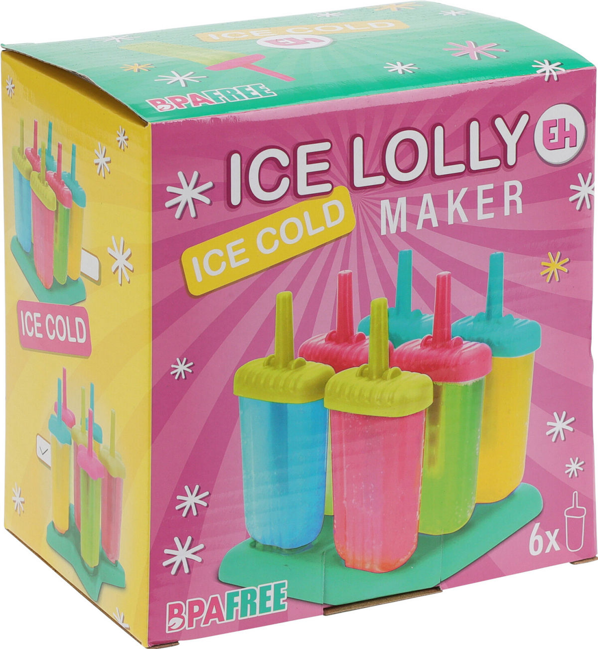 IJSLOLLY MAKER VOOR 6 IJSJES ASSORTI - 8720573463072 - 295110