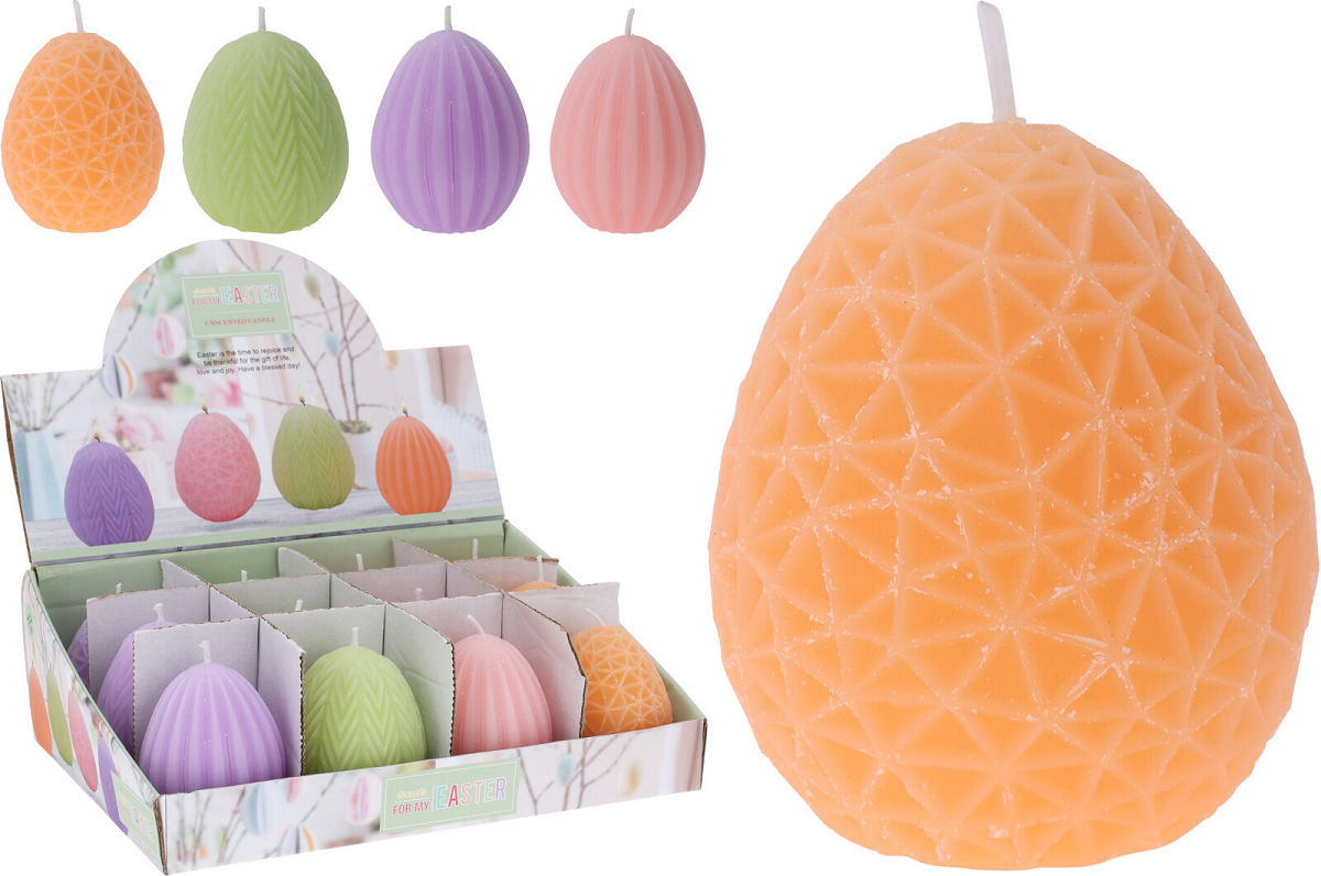 KAARS EI PASTEL KLEUREN ASSORTI - 8720573522908 - 317520