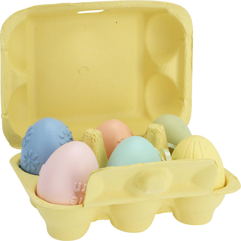 PAAS EITJES 6CM 6 STUKS IN EIERDOOS - 8720573975063 - 534570