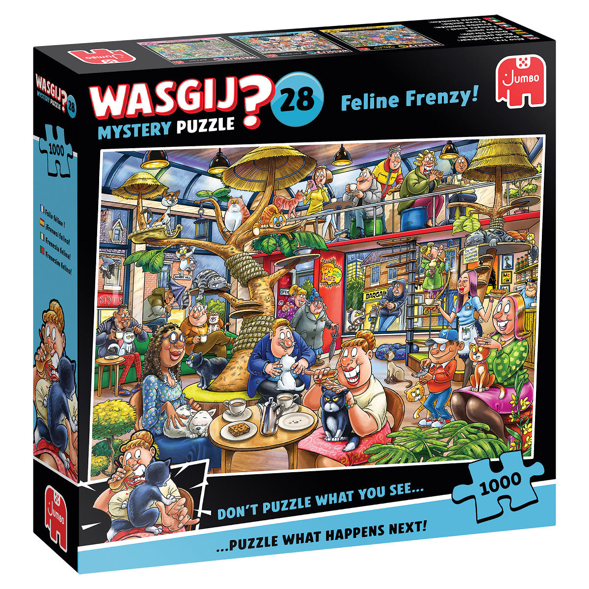 PUZZEL WASGIJ KAT & MUIS SPEL MISTERY 28 - 8721017602859 - 0010537765