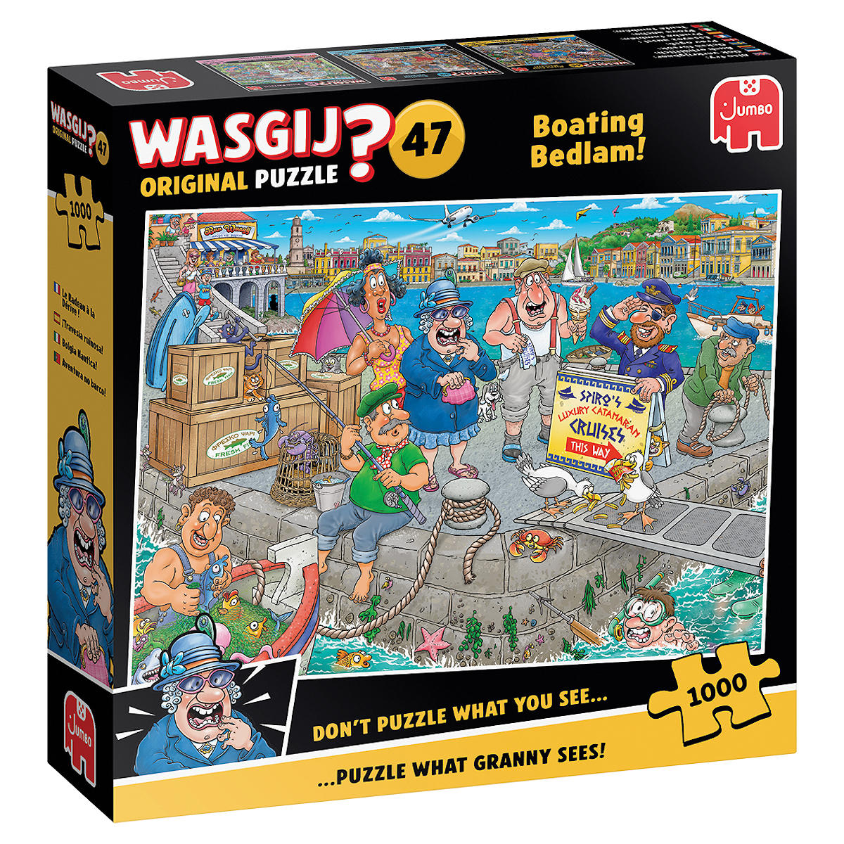 WASGIJ PUZZEL DE BOOT IN NR 47 1000 ST - 8721017602903 - 517783