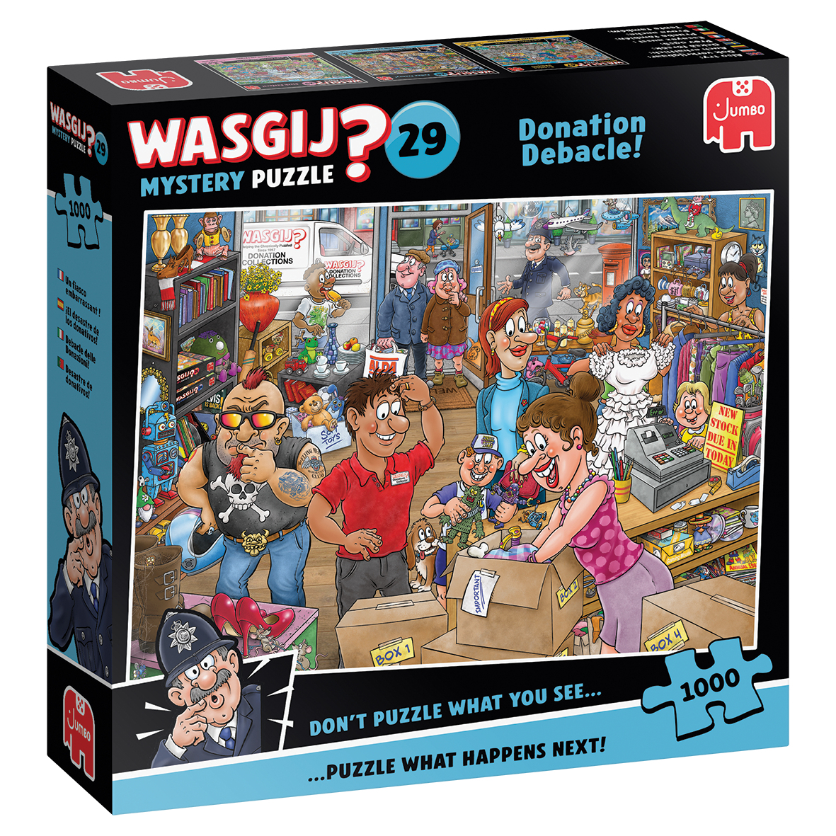 WASGIJ PUZZEL MYSTERY 29 DONATIEDEBACLE! - 8721017602927 - 513477