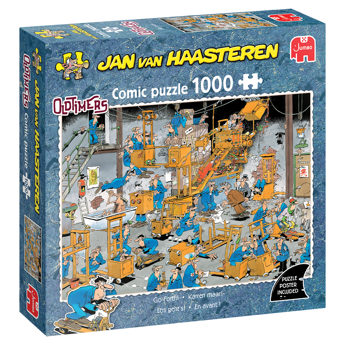PUZZEL JVH OLDTIMERS KARREN MAAR!1000 ST - 8721017603320 - 521848