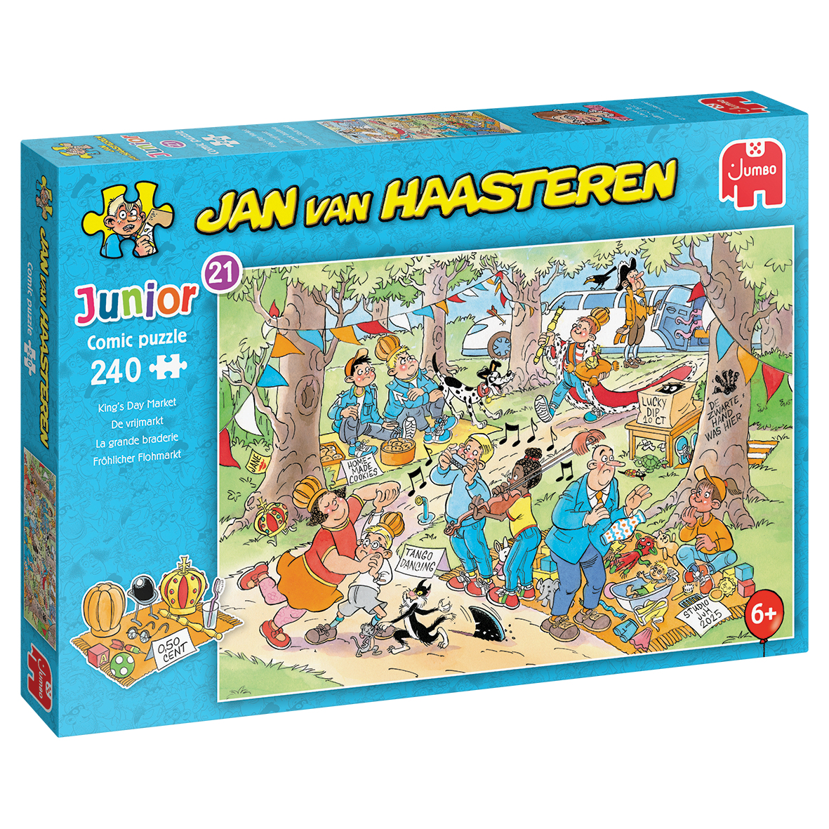 PUZZEL JVH DE VRIJMARKT JUNIOR 240 STUK - 8721017603368 - 519763
