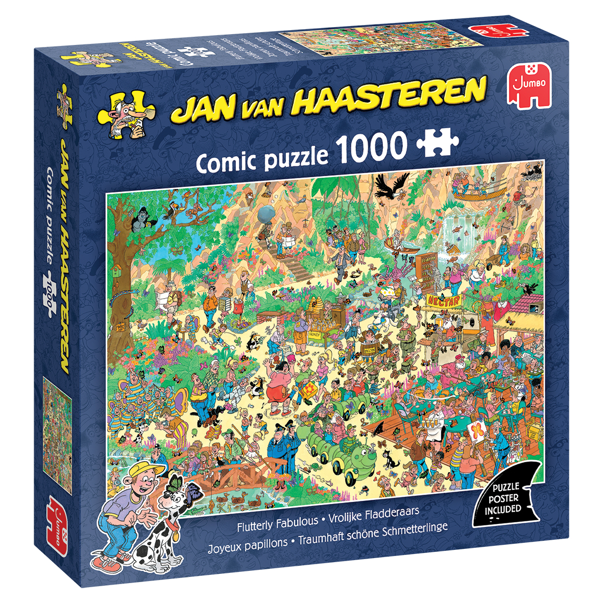 JVH  PUZZEL VROLIJKE FLADDERAARS 1000 ST - 8721017603399 - 0010538478