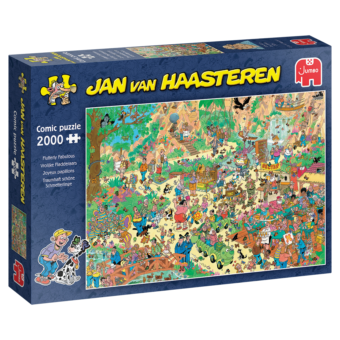JVH  PUZZEL VROLIJKE FLADDERAARS 2000 ST - 8721017603405 - 0010538477