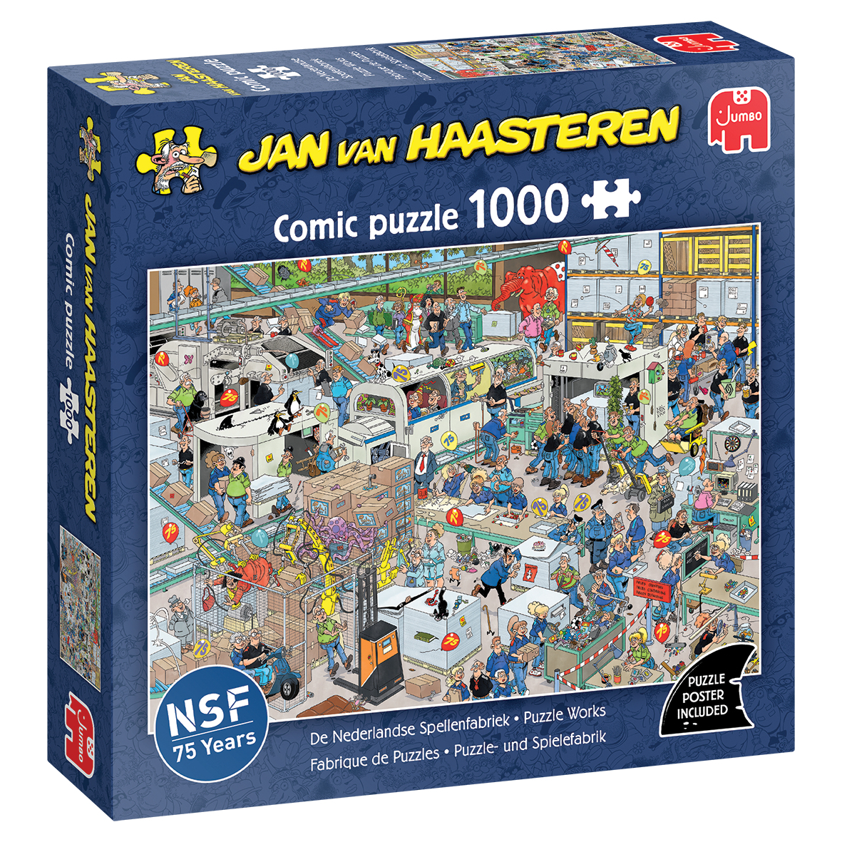 PUZZEL SPELLENFABRIEK J v HAASTEREN 1000 - 8721017603436 - 0010538721