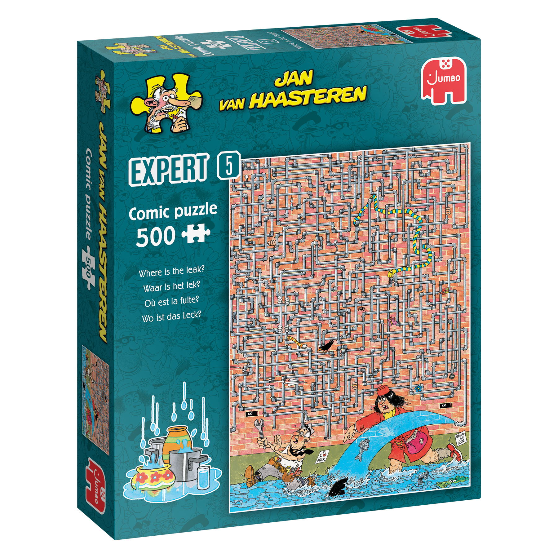 PUZZEL 500 ST. JVH EXPERT WAAR IS 'T LEK - 8721017604556 - 0010553729