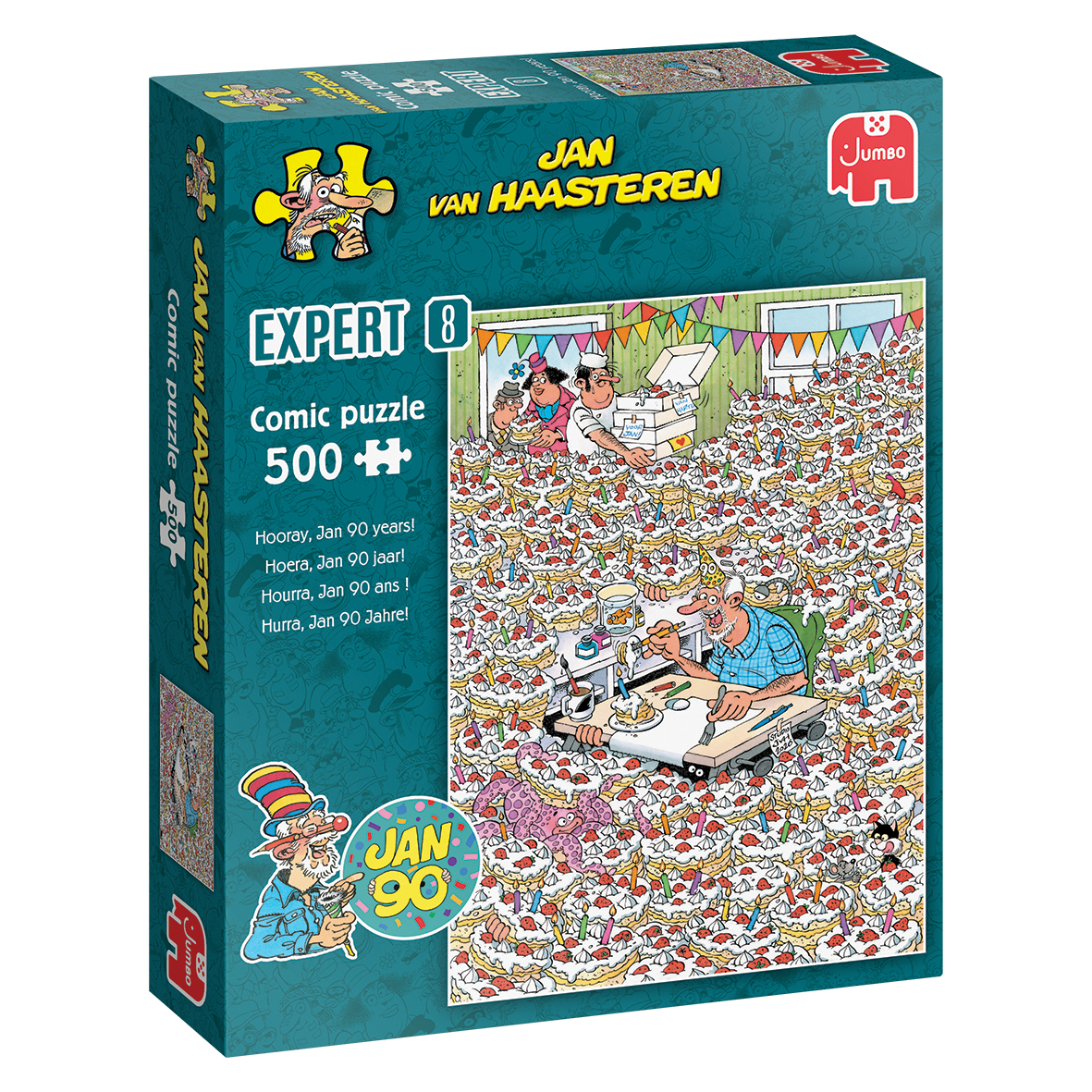 PUZZEL 500 ST. JVH EXPERT HOERA JAN 90JA - 8721017607922 - 0010553756