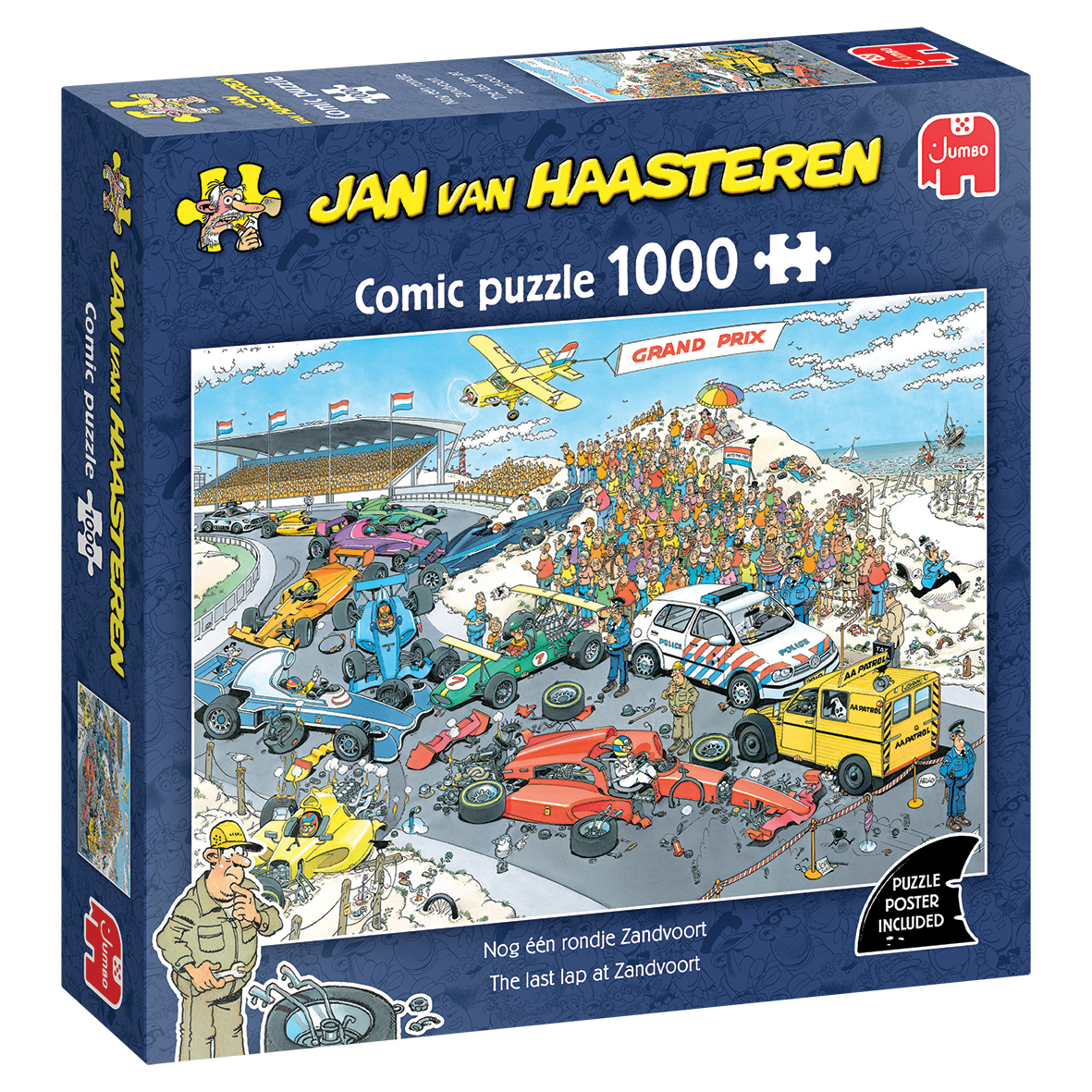 PUZZEL JVH 1000ST NOG 1 RONDJE ZANDVOORT - 8721017614289 - 0010554520
