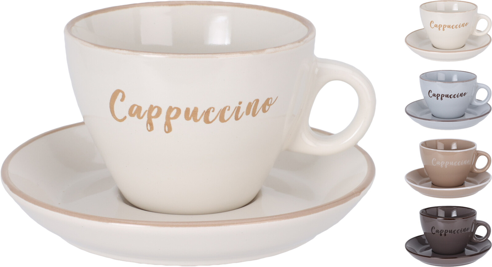 KOP & SCHOTEL AARDEWERK CAPPUCINO - 8721037354783 - 519414
