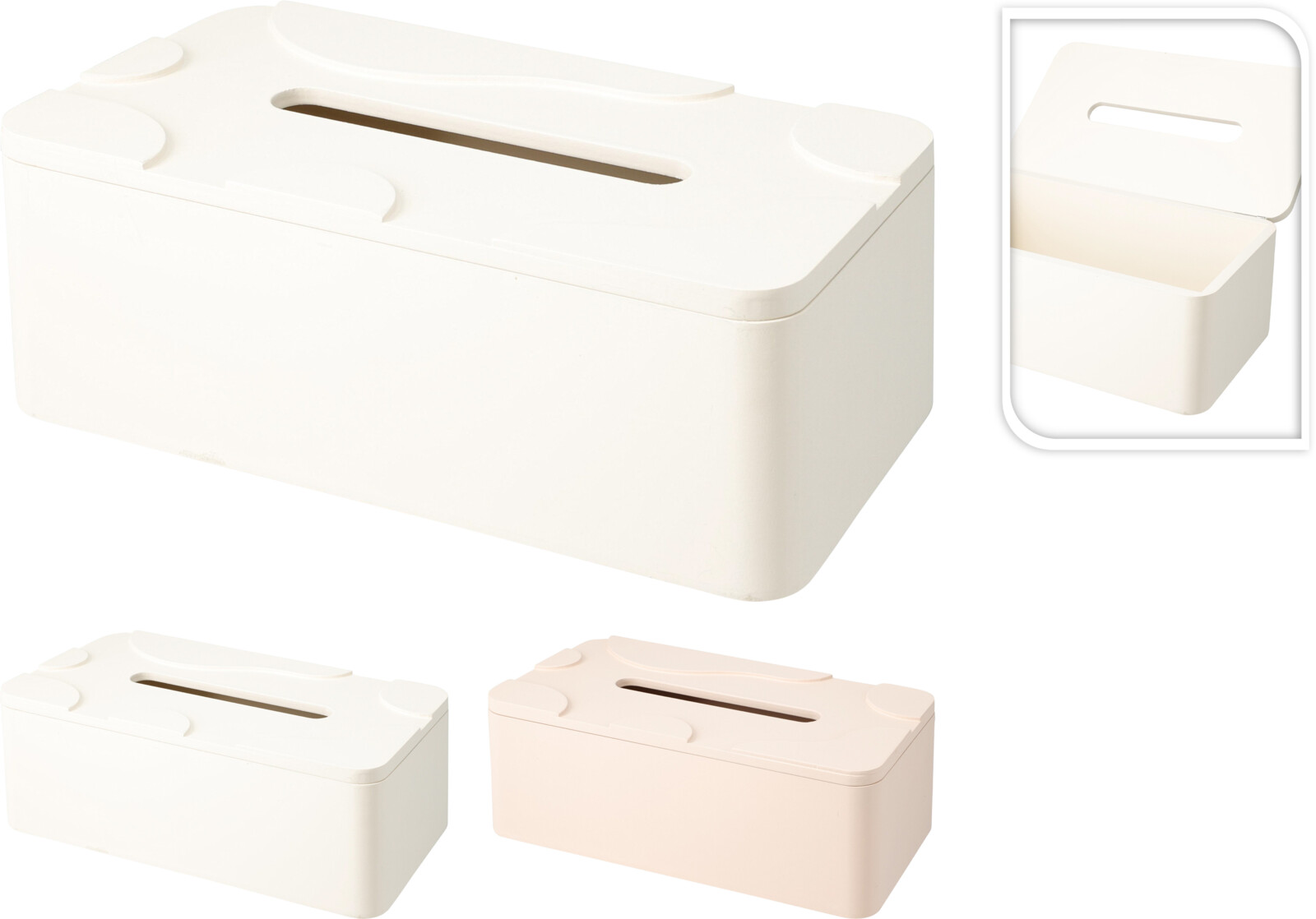 ORGANIC PASTEL TISSUE HOUDER 25X13 CM - 8721037877251 - 491967