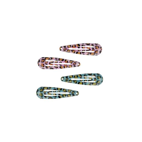 HAARKNIPJES DIERENPRINT 5CM 4-DELIG - 9 10 20 30 40 50 60 70 80 90 100 110 120 130 139 - 532940