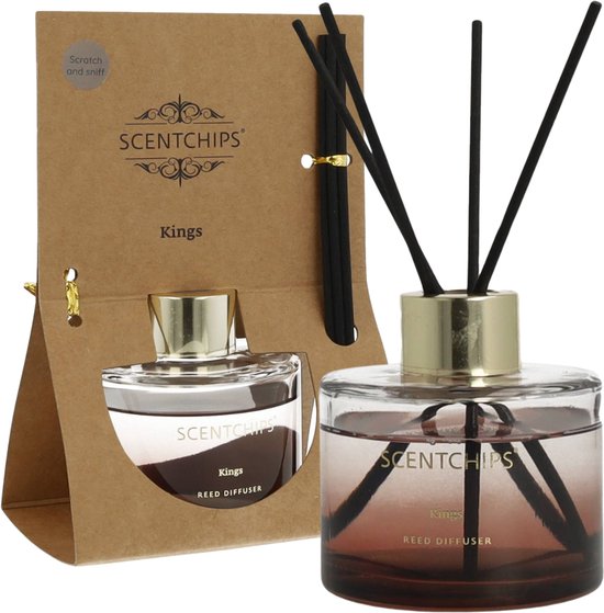 SCENTCHIPS GEURVERSPREIDER KINGS 100ML - 9 10 20 30 40 50 60 70 80 90 100 110 120 130 140 150 160 170 180 190 200 210 220 230 240 250 260 270 280 290 300 310 320 330 340 350 360 370 380 390 400 410 415 - 0010537876