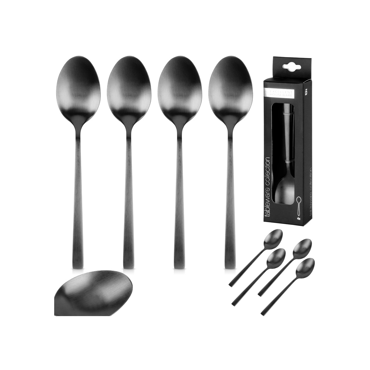 EH THEELEPEL RVS 4 STUKS ZWART - 9 10 20 30 40 50 60 70 80 90 100 110 120 130 140 150 160 170 180 190 200 210 220 230 240 250 260 270 280 290 300 310 320 330 340 350 360 370 380 390 400 410 420 430 440 450 460 470 473 - 514067