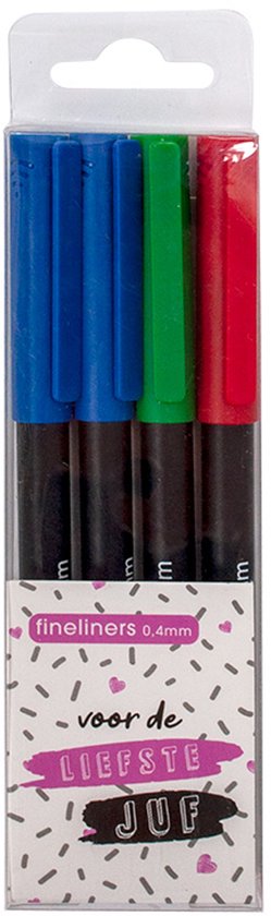 FINELINERS 4 STUKS LIEFSTE JUF - 9 10 20 30 40 50 60 70 80 90 100 110 120 130 140 150 160 170 180 190 200 210 220 230 240 250 260 270 280 290 300 310 320 330 340 350 360 370 380 390 400 410 420 430 440 450 460 470 480 490 500 510 512 - 526994