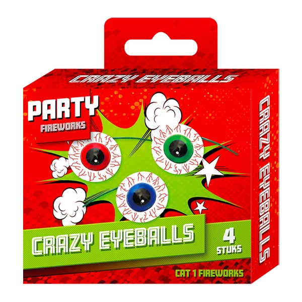 FIRE EYES GRONDTOLLEN 4 STUKS VUURWERK - Bengels - 419282