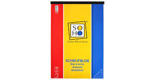 SOHO SCHRIJFBLOK A4 LIJN - Download 72  - 053776