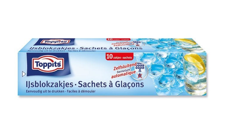 TOPPIPTS IJSBLOKZAK 10 STUKS - Ijsblokzakjes - 500443