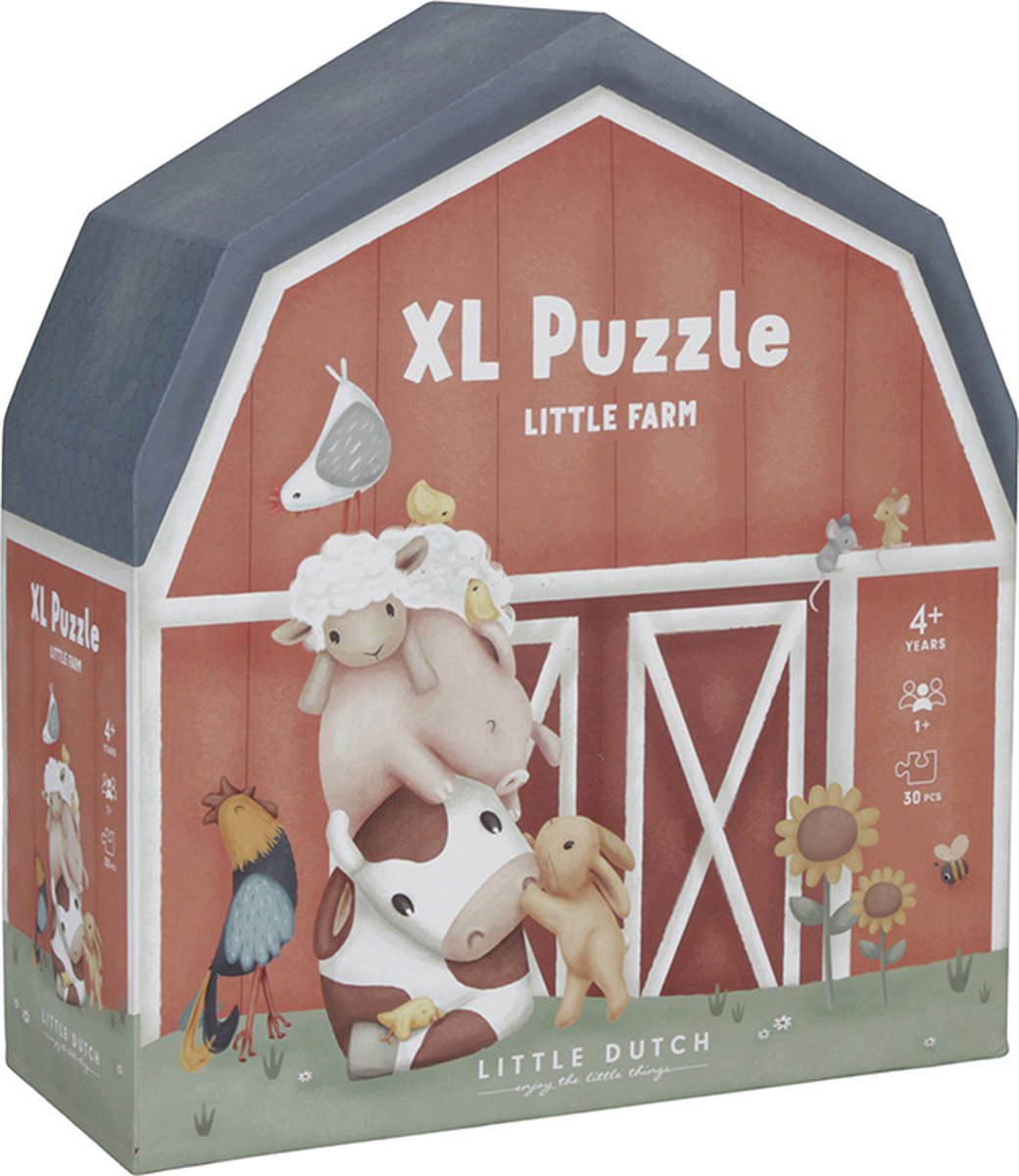 LITTLE DUTCH VLOERPUZZEL FARM - Kdf - 533590